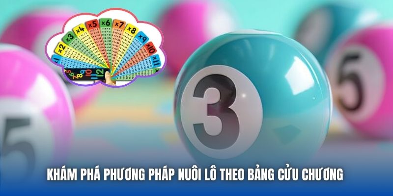 Khám phá phương pháp nuôi lô theo bảng cửu chương
